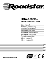 Roadstar HRA-1500D+ Používateľská príručka