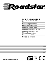 Roadstar HRA-1500MP Používateľská príručka