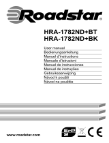 Roadstar HRA-1782ND+BK Používateľská príručka