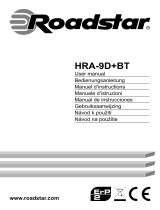 Roadstar HRA-9D+BT-Laquered Používateľská príručka
