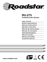 Roadstar RU-275 Používateľská príručka