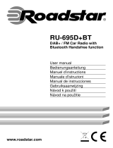 Roadstar RU-695D+BT Používateľská príručka