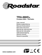 Roadstar TRA-886D /BK Používateľská príručka