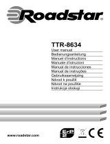 Roadstar TTR-8634 Používateľská príručka