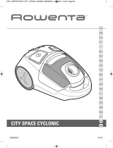 Rowenta CITY SPACE CYCLONIC RO2520 Classic   Návod na obsluhu