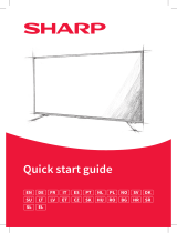 Sharp LC-24CHG5112EM Stručná príručka spustenia