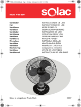 Solac VT8860 Návod na obsluhu