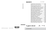 Sony Cyber Shot DSC-W580 Používateľská príručka