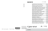 Sony Cyber Shot DSC-W610 Používateľská príručka