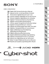 Sony Cyber-Shot DSC HX5V Užívateľská príručka