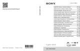 Sony DSC HX50 Používateľská príručka