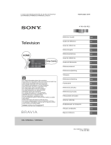 Sony KDL-43WG663 Užívateľská príručka