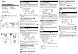 Sony MDR-G64SL Používateľská príručka