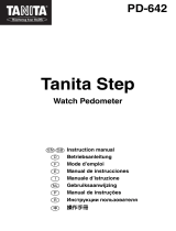 Tanita Step PD642 Používateľská príručka