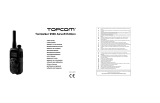 Topcom Twintalker 9500 - RC 6406 Návod na obsluhu