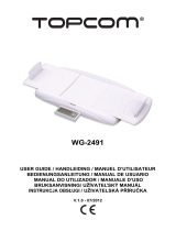 Topcom WG-2491 Užívateľská príručka