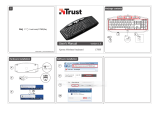 Trust Xpress Wireless Keyboard Používateľská príručka