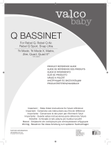 Valco baby Q Bassinet  Návod na používanie
