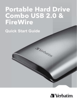 Verbatim Portable Hard Drive Combo USB Používateľská príručka