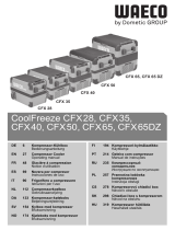 Waeco CoolFreeze CFX28, CFX35, CFX40, CFX50, CFX65, CFX65DZ Návod na používanie