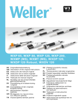 Weller WXMP Set Návod na používanie