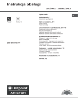 HOTPOINT/ARISTON BCB 313 AVEI FF Užívateľská príručka