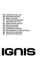 Ignis DNHBS 65 LM X Užívateľská príručka