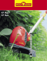 Wolf Garten GT 840 Používateľská príručka