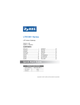 ZyXEL LTE3301 Series Návod na obsluhu