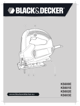 Black & Decker KS603E Používateľská príručka