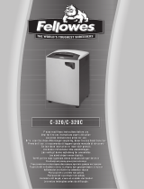 Fellowes Powershred C-320 Používateľská príručka