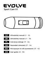 Evolve SportCam X1 Používateľská príručka