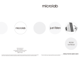 Microlab FC10 Používateľská príručka