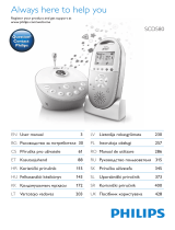 Philips Avent DECT Baby Monitor Používateľská príručka