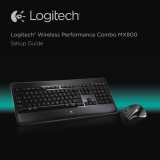 Logitech Wireless Performance Combo MX800 Návod na inštaláciu
