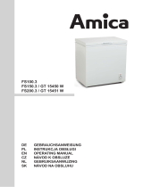 Amica GT 15449 Používateľská príručka