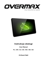 Overmax Basic Tab 2 Používateľská príručka