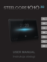 Overmax Steelcore 1010 3G Používateľská príručka