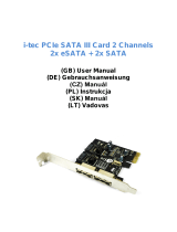 iTEC PCE2SATA Používateľská príručka