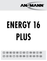 ANSMANN Energy 16 plus Návod na obsluhu