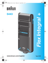 Braun 5443, Flex Integral+ Používateľská príručka