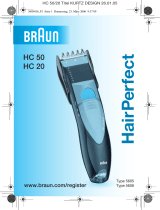 Braun HAIRPERFECT HC 20 Používateľská príručka