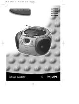 Philips AZ1142 Používateľská príručka