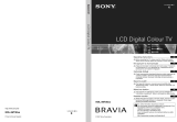 Sony KDL-26T3000 Používateľská príručka