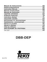 Teka Kutchentechnik DBB-DEP Používateľská príručka