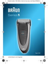 Braun 190, Series 1 Používateľská príručka