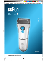 Braun 150, 140, Series 1 Používateľská príručka