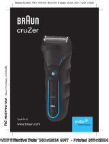 Braun cruZer5 clean shave Používateľská príručka