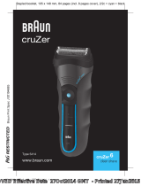 Braun cruZer6 clean shave Používateľská príručka