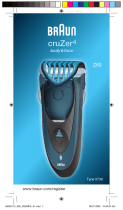 Braun Z60, Cruzer4, body&face Používateľská príručka